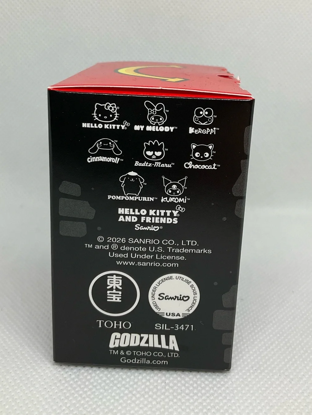 McDonald's Hello Kitty & Friends Godzilla My Melody-Mothra #3 Happy Meal Toy